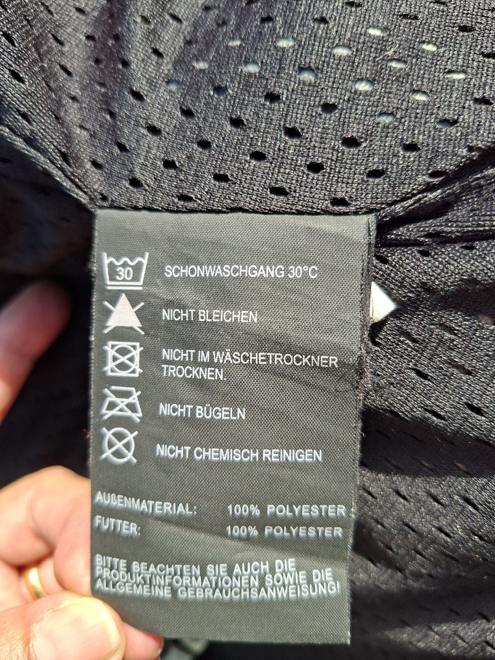 Giacche: Motorradjacke Hellfire Tarnmuster Grösse L 52-54 – Usato da Stäfa venduto da Rampensau 3