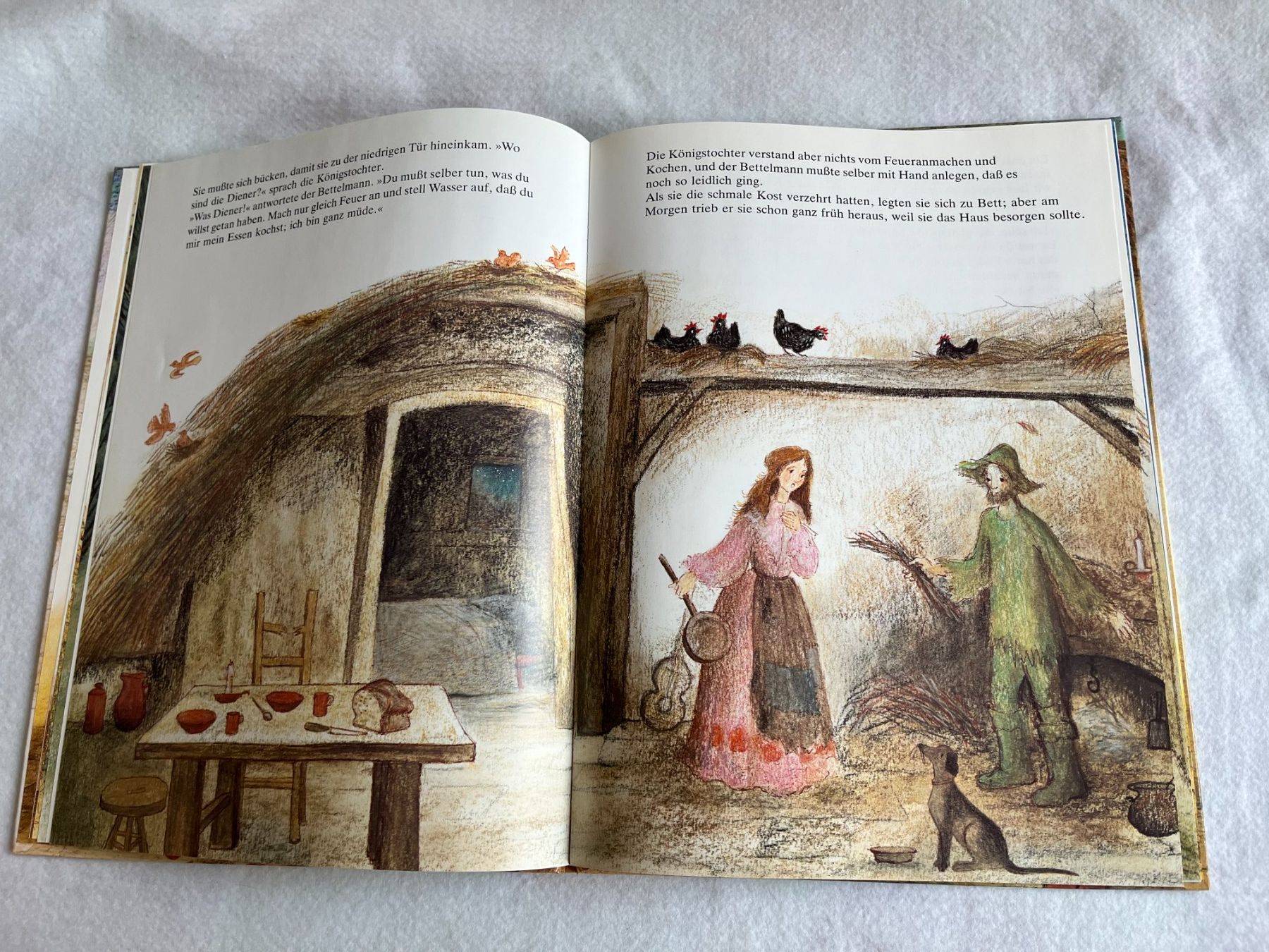 Libri: Märchenbuch "König Drosselbart" Grimm Bernadette NordSüd – Usato da Altendorf venduto da herkules74 4