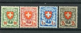 1933-4 Wappenm. Nr. 163-66 z postfrisch