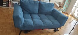 Sofa bed with 2 seats (used, good condition)