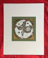 Alfred Finsterer   Original Farblithographie   "Traumtänzer"