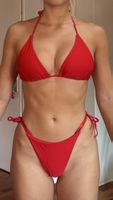 Classic Red bikini set size S/M