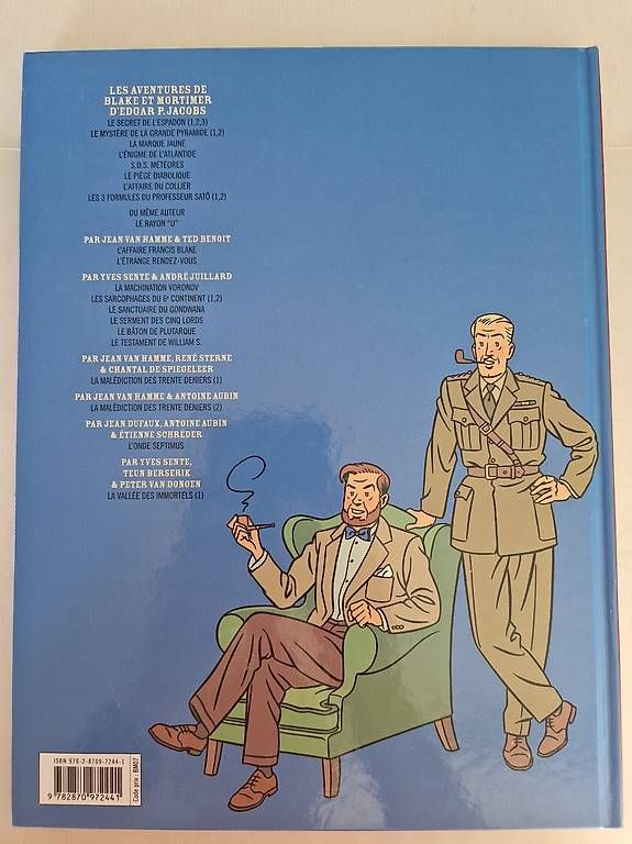 Fumetti: Black et Mortimer no 25 – Nuovo (secondo la descrizione) da Villars-sur-Glâne venduto da Mark_988 1