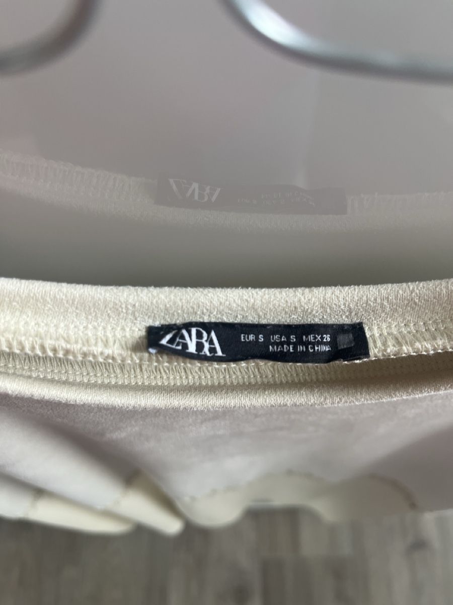 Zara Vestiti: Hellbeiges Kleid, Zara, Grösse S – Usato da Weiach venduto da lei_mcd2 1