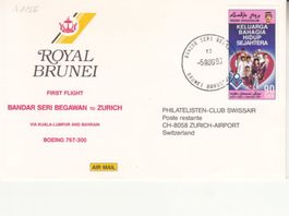 SLH RF 93.15 Bandar Seri Begawan - Zürich