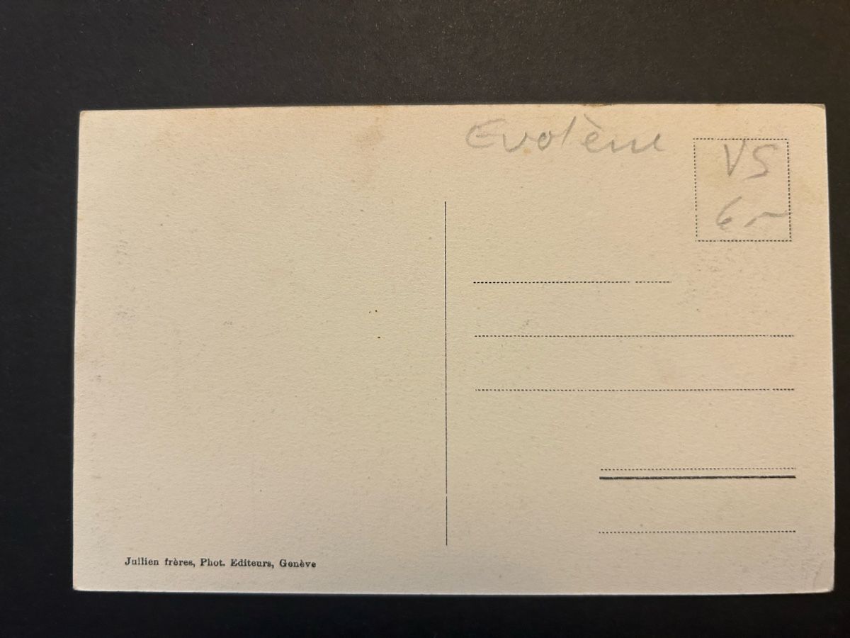 Cartoline postali: Evolène La Rue  – Usato da Fanas venduto da Alessio11 1