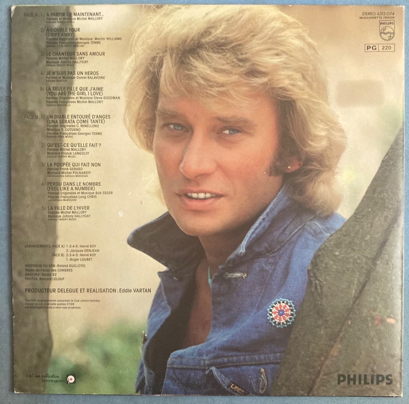 Dischi in vinile: JOHNNY HALLYDAY - A PARTIR DE MAINTENANT.... – Usato da Poliez-Pittet venduto da Newtown-Records 1