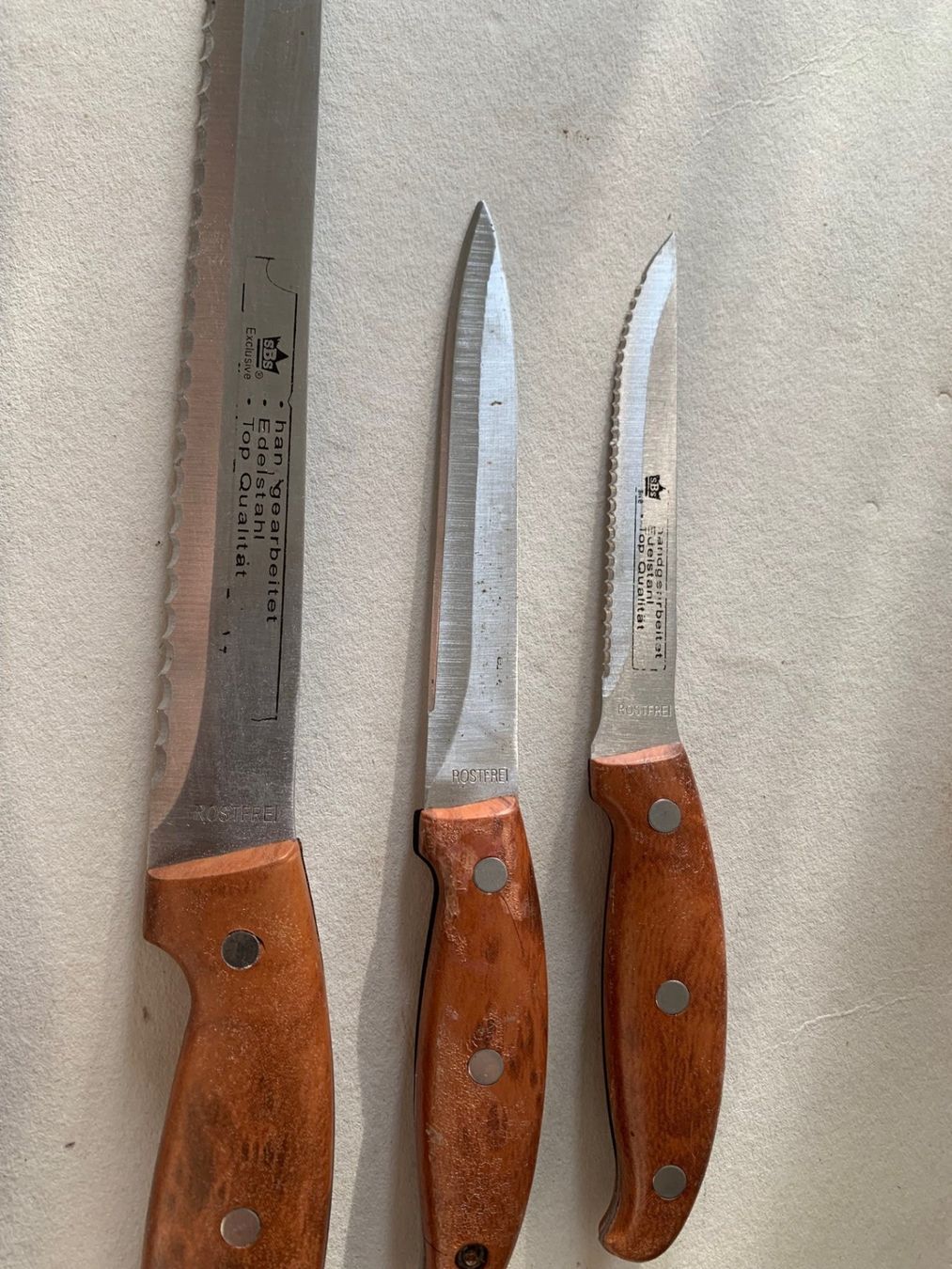 Küchenmesser: Wüsthof SBS Solingen Messerblock Set, 10-teilig, Top Zustand – Gebraucht aus Emmen von newdeal1970 7