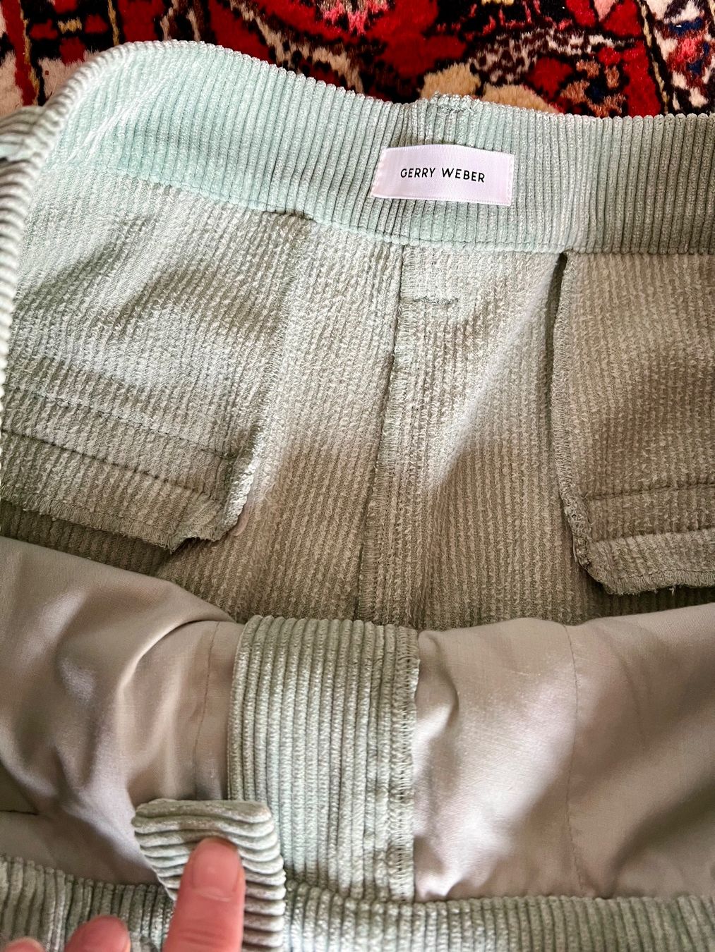 Hosen: Cordhose, mintgrün, Gr. 42, neu – Neu (gemäss Beschreibung) aus Biel/Bienne von Girasole232 2