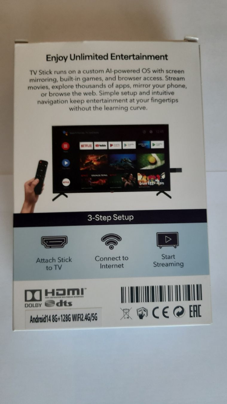 Lettore multimediale & Streamer: TV Stick 4K / 1080P – Nuovo e nell'imballaggio originale da Wila venduto da myquaso 1