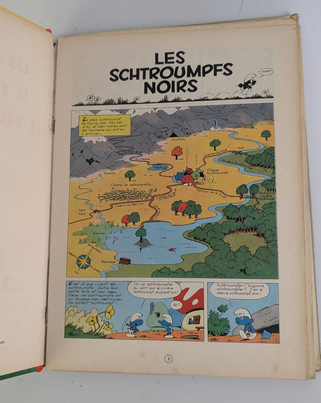 Fumetti: Antiker "Schlümpfe" Comic: Les Schtroumpfs Noirs, 1965 – Usato da Zürich venduto da 1.Simon 5