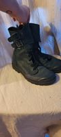 Palladium bottes en cuir fin noir T40 - parfait état !