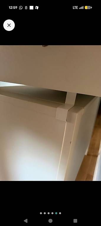 Fasciatoi & Accessori: Leander Linea Wickelkommode Weiss mit Wickelaufsatz – Usato da Uster venduto da Freddy810 3