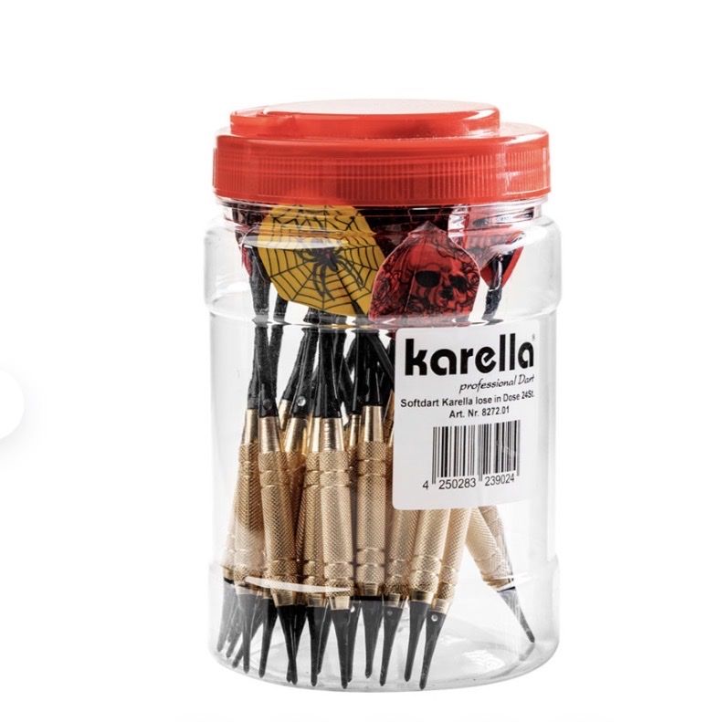Freccette: Karella Softdart Pfeile 24 Stk, fast neu – Nuovo (secondo la descrizione) da Wiler b. Seedorf venduto da Suenneli1980
