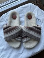 Chloe Cashmere & Sheepskin slippers, size 41