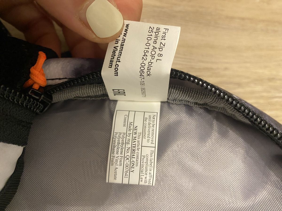 Mammut Kindertaschen: Rucksack Mammut First Zip 8 L – Neu (gemäss Beschreibung) aus Rüti ZH von Hollyfarm 2