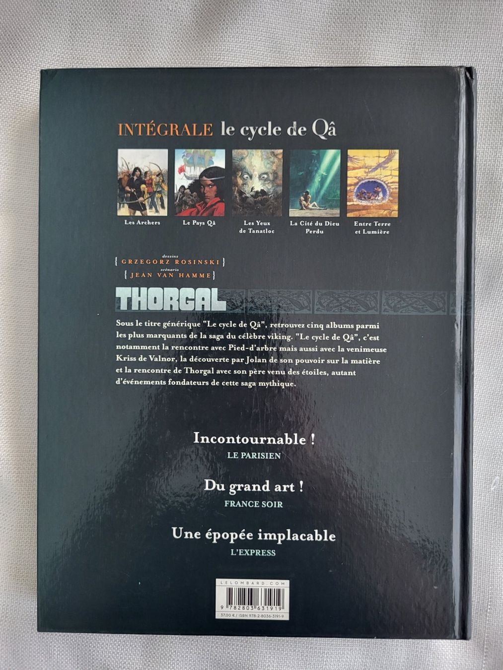 Fumetti: BD Intégrale Thorgal Le Cycle de Qâ  (TBE) – Usato da Palézieux-Village venduto da magic1980 1