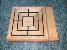 Brettspiel Mühle Holz komplett