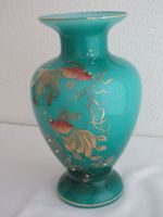 Grosse Vase mit asiatischem Motiv, Golddekor