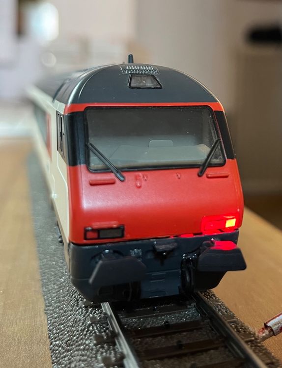 Voiture Voyageur Märklin 43381 HO – SBB, époque IV, Verte, Bon état, Boîte D'origine