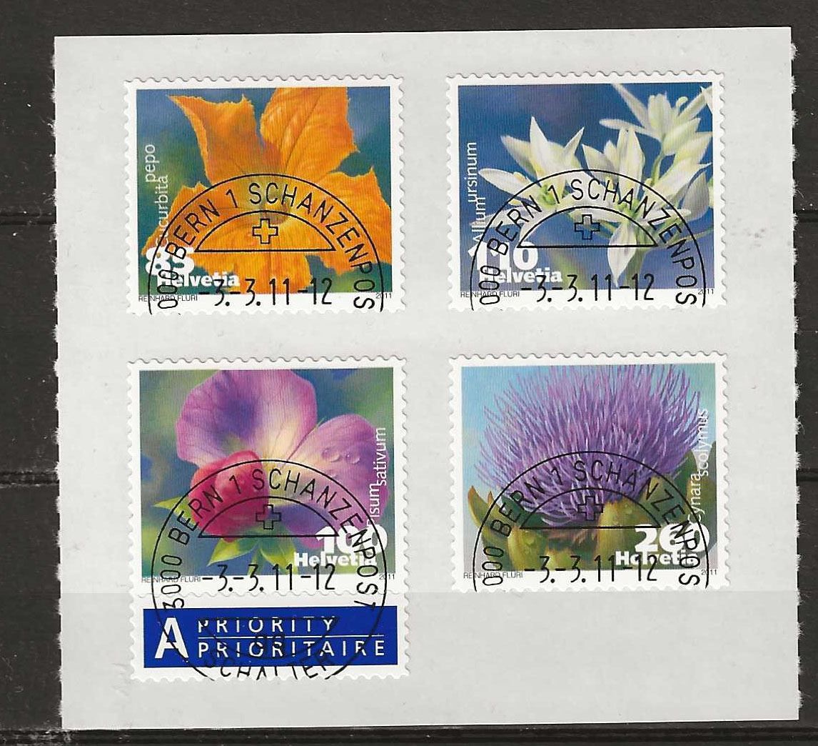 Tutti i francobolli: M1376 - Légumes en fleur 1er jour – Usato da Trélex venduto da Phil_Albert