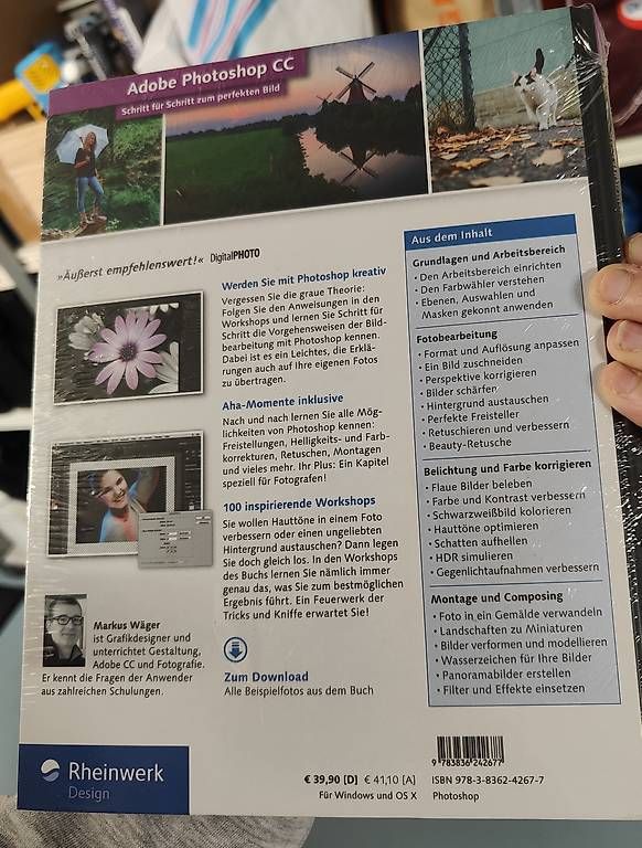 Libri: Adobe Photoshop CC Buch – Nuovo e nell'imballaggio originale da Zetzwil venduto da cosmaschiwa1 1