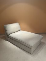 Gemütliche IKEA Lounge-Liege, hellgrau