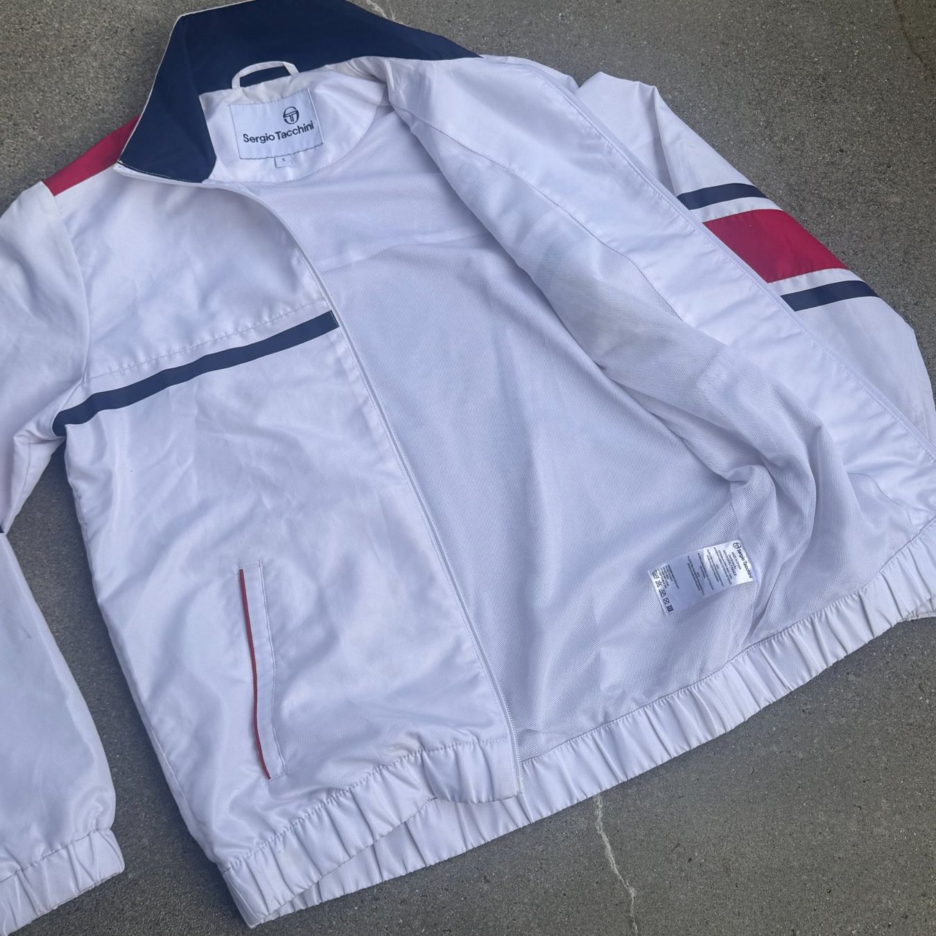 Jacken: Sergio Tacchini retro 00s track jacket vintage jacke – Gebraucht aus St. Gallen von sourced_limited 2