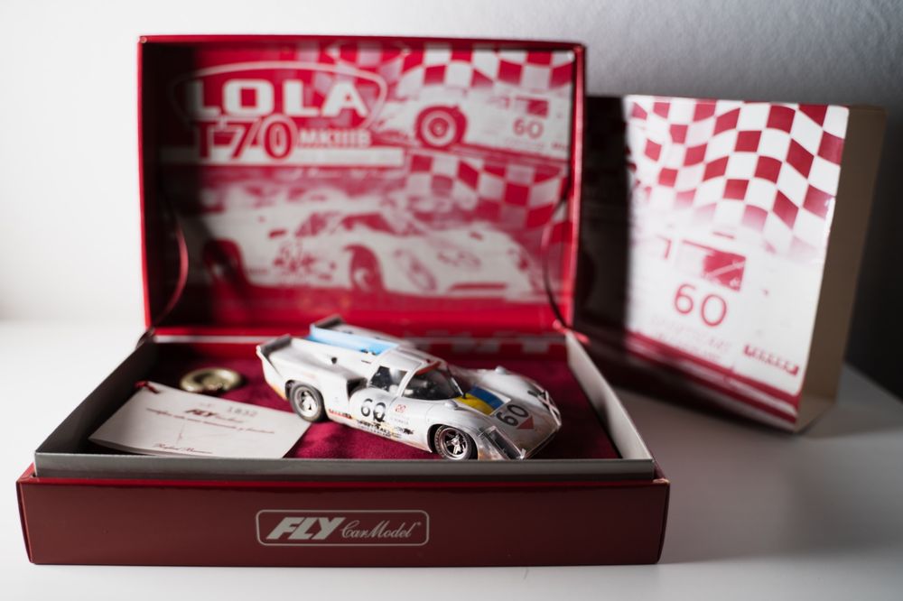 fly 1/32 ref c31 lola t70 mk 3b 1° daytona 1969 neuf