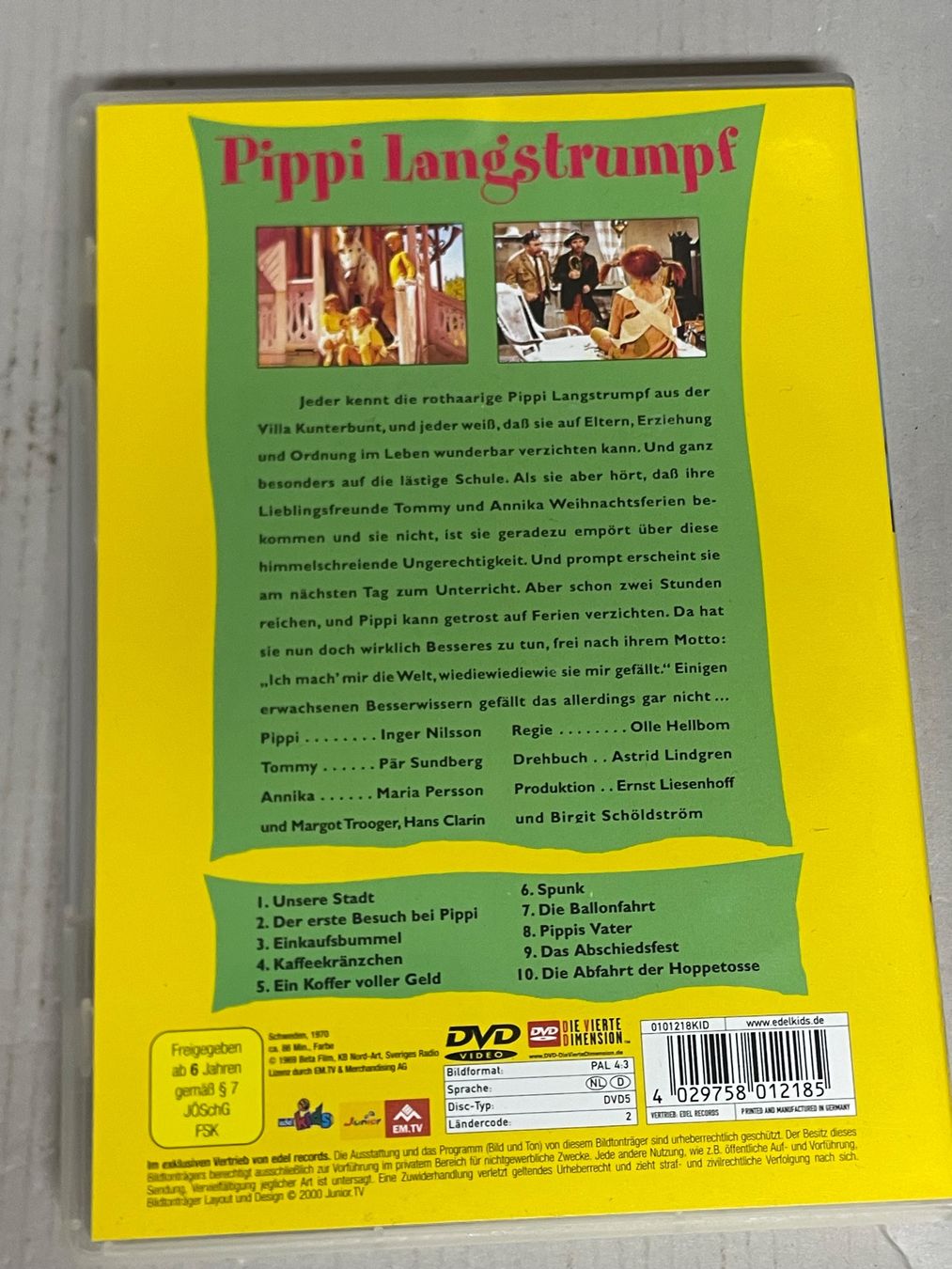 Alle DVDs: Pippi Langstrumpf – Gebraucht aus Muri b. Bern von AdidasCollector 1