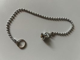 Kettentropfen mit Kette Metall guter Zustand