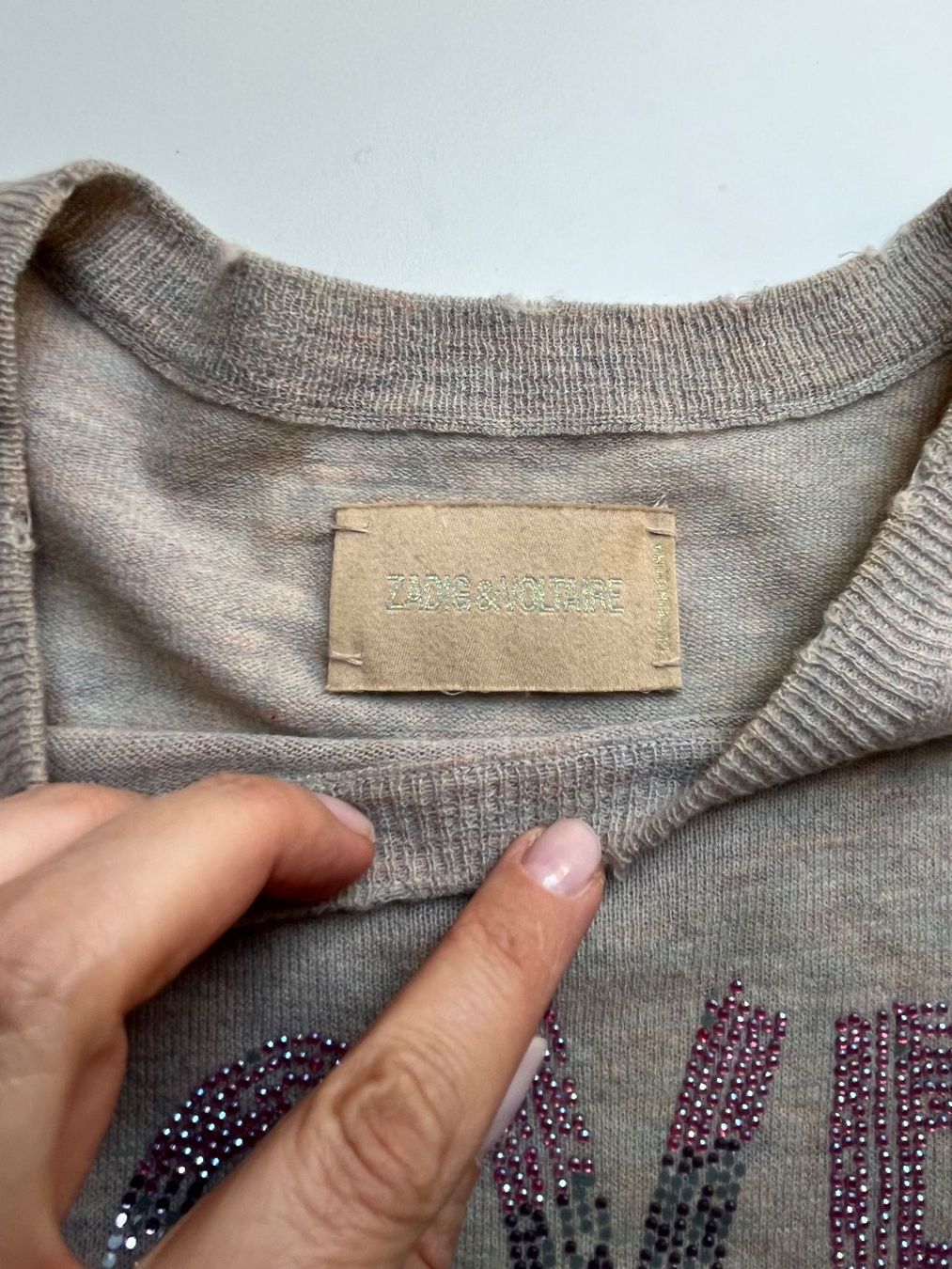 Maglioni & Felpe: Pull Zadig & Voltaire "Love" - Taille L - Cachemire Plume – Usato da Lausanne venduto da alcd_1005 2
