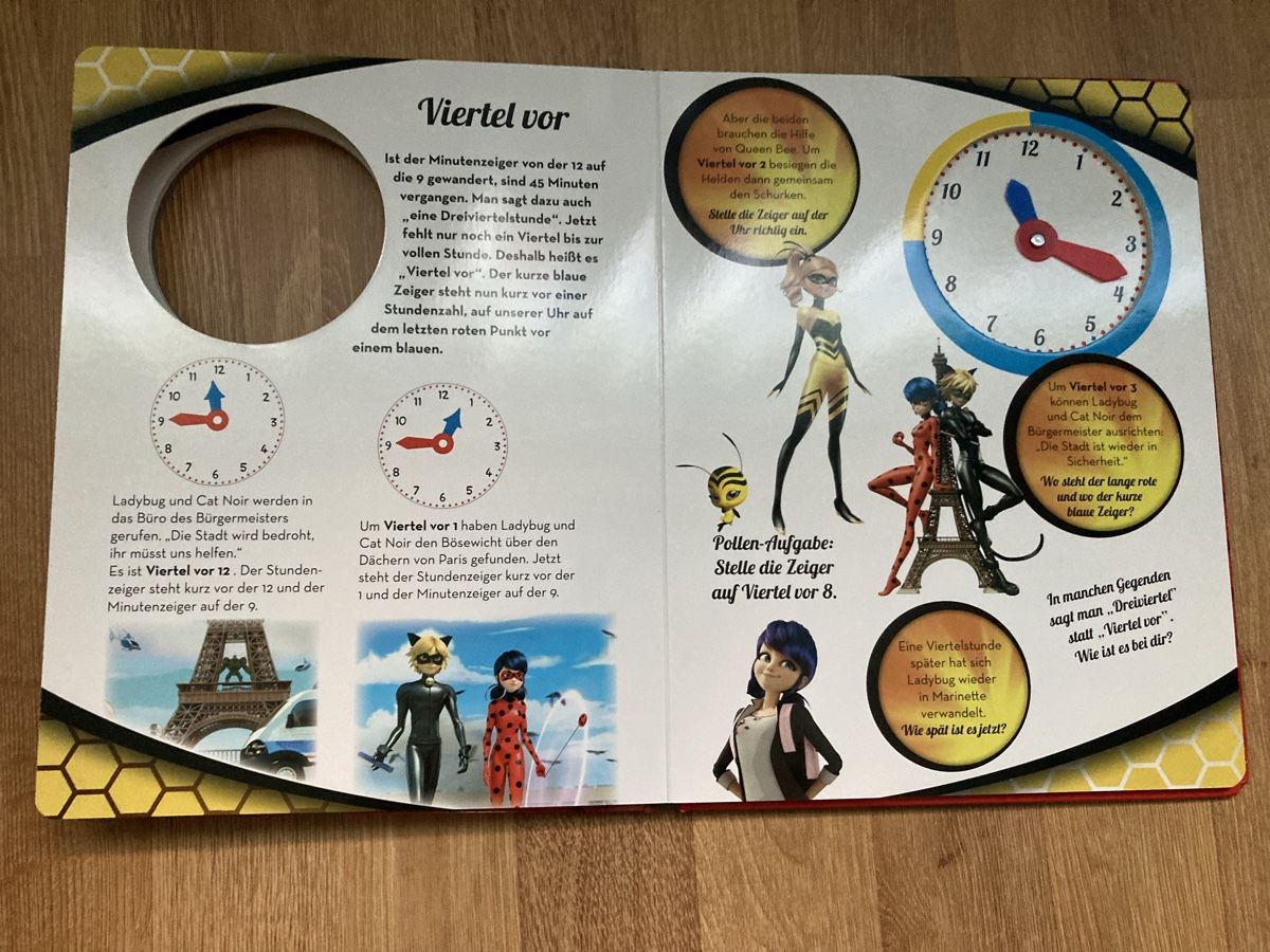 Bücher: Miraculous Uhren Lernbuch – Gebraucht aus Emmenbrücke von JJ_89 1
