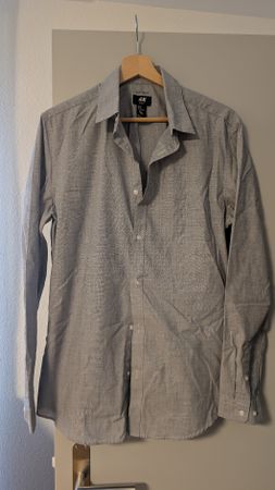 H&M Herren Hemd, Grösse M, Slim Fit, Top Zustand!