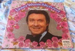 Unser Wunschkonzert mit Peter Alexander Doppel LP Near Mint