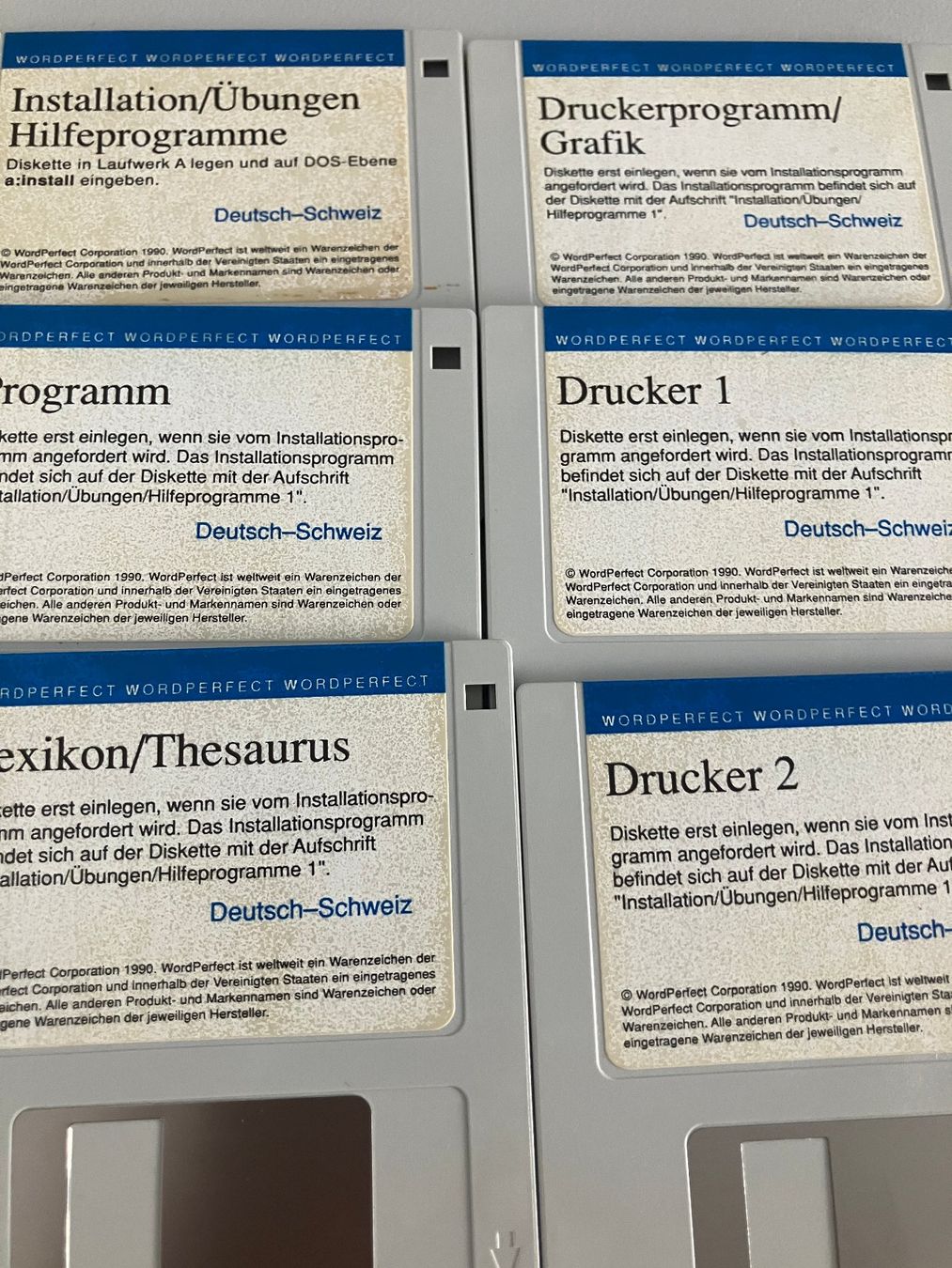Applications: Diverse Software Disketten Sätze für DOS und/oder Win – D'occasion à Wetzikon ZH par Herbi_58 5