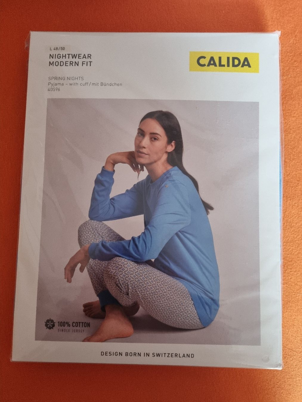 Calida Negligees & Pigiami: Calida Pyjama "Spring Nights", NEU, Gr. L, Modern Fit – Nuovo e nell'imballaggio originale da Oberrieden venduto da Peyma