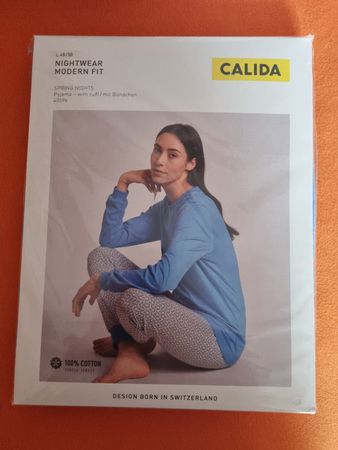 Calida Pyjama "Spring Nights", NEU, Gr. L, Modern Fit