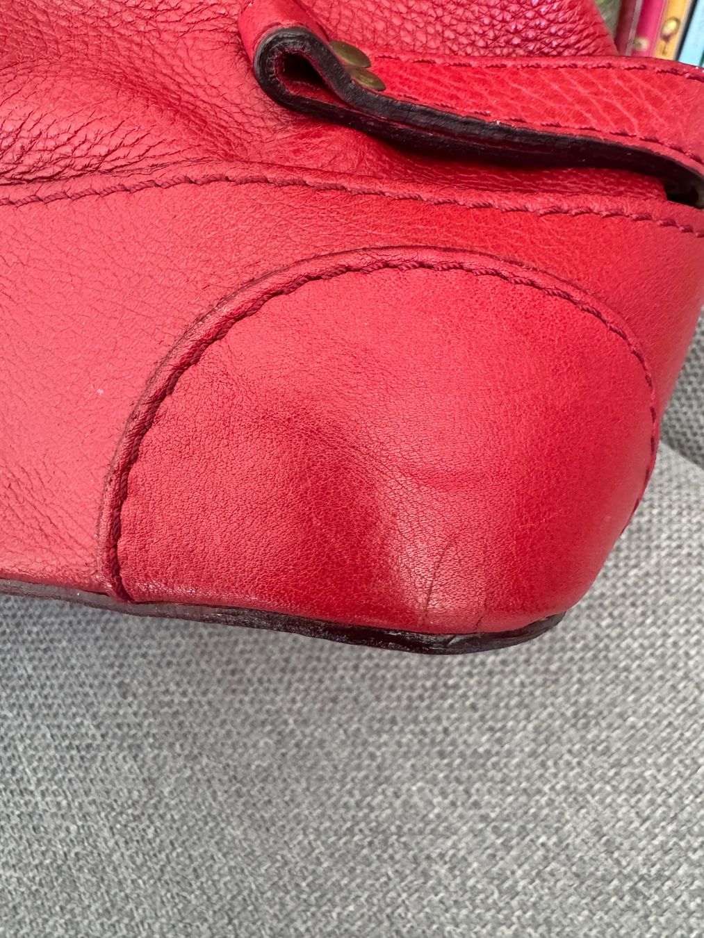Chloé Borse da donna: Rote Chloé Paddington Dome Tasche – Usato da Balsthal venduto da armenharut 9