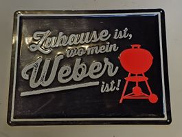 Deko-Schild Webergrill