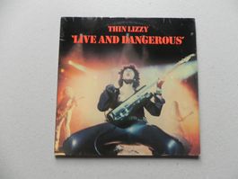 Doppel LP Hardrock Band Thin Lizzy 1978 Live and Dangerous