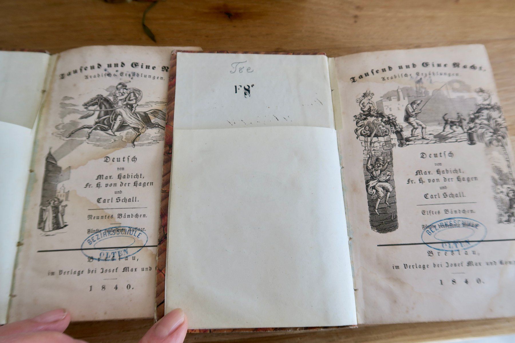 Libri: Tausend und eine Nacht Breslau 1840 – Usato da Wädenswil venduto da Turusukko 3