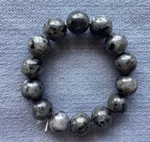 Edelstein Heilstein Armband - Labradorit (Steinkugel ø 15mm)