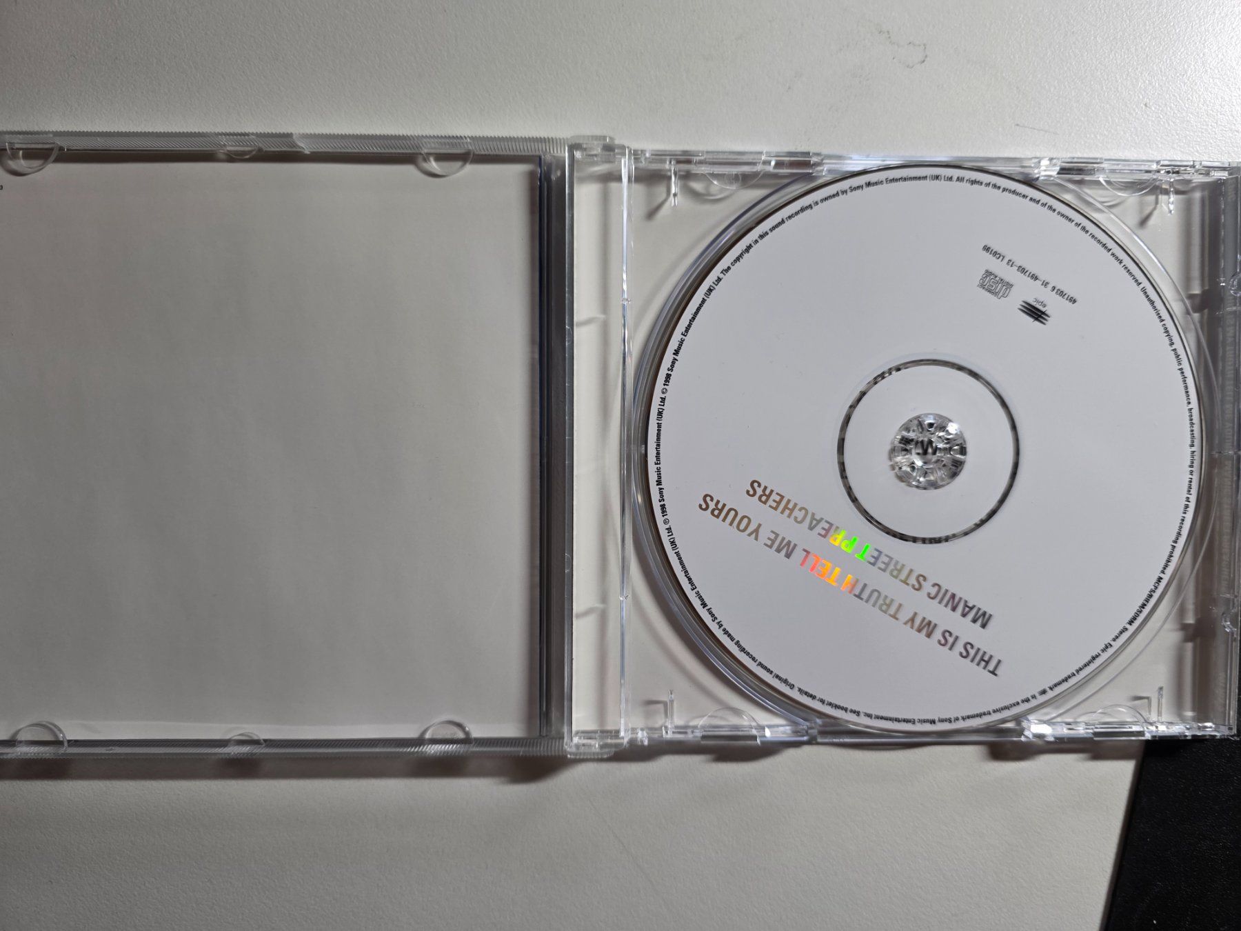 CD: CD - Manic Street Preachers - Rock 1998 – Usato da Walterswil BE venduto da Lonitti 2