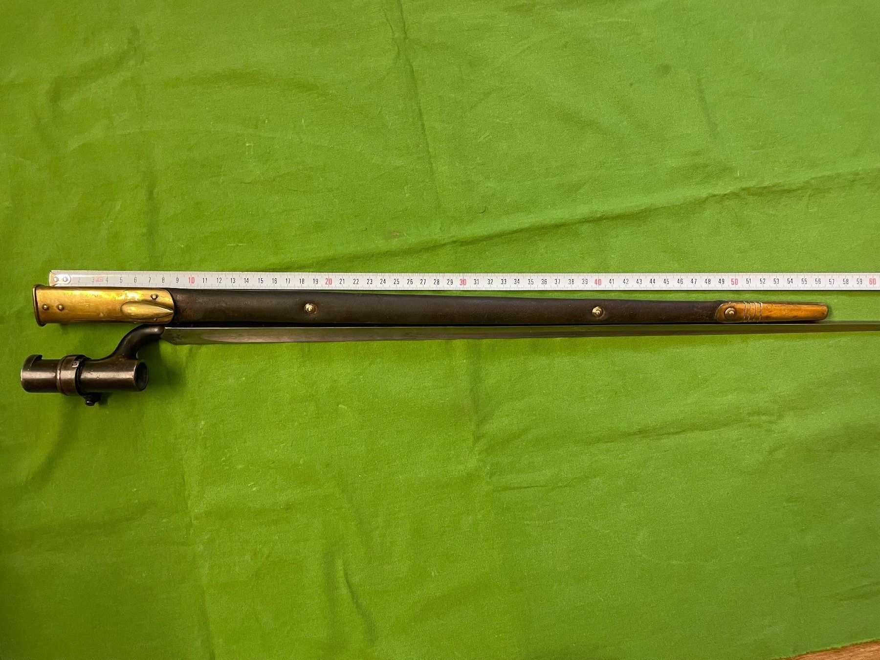 Armi bianche: US Pattern - Socket Bayonet Mod. 1876 – Usato da Lenggenwil venduto da Aurora-borealis1 2
