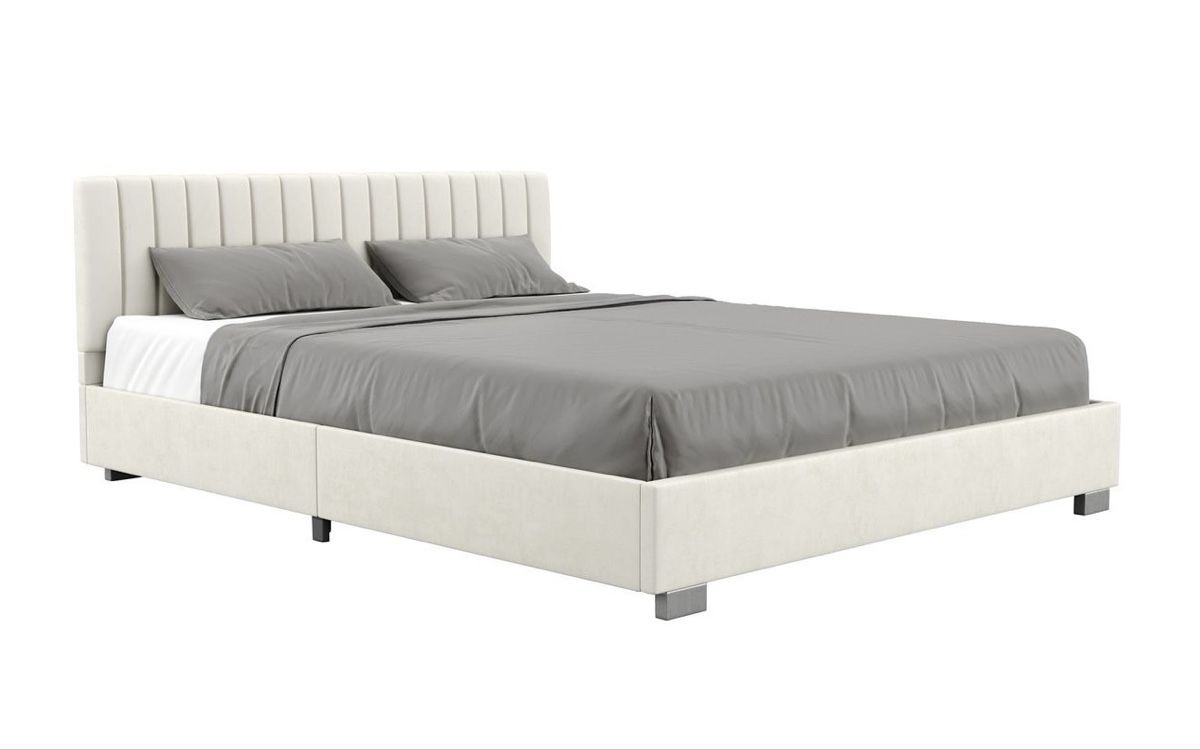 Betten: Bett mit Kopfteil Beige 140x200cm – Gebraucht aus Schübelbach von 81steffi81