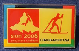 T630 - Pin Sion 2006 Switzerland Candidate / Crans-Montana