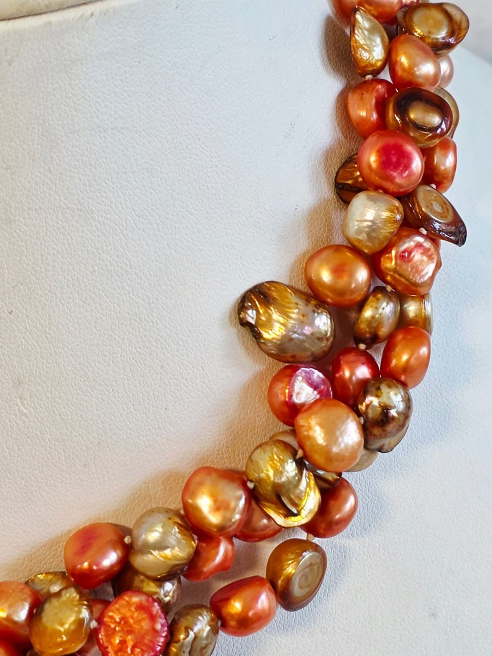 Catenine: Buntes Perlen Collier – Nuovo (secondo la descrizione) da Zürich venduto da ben_mn5h 5