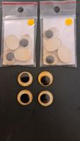3 x oeils pour streamers ou leurres/Streamer-Koeder Augen