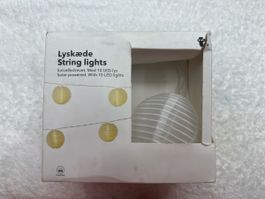 Guirlande lumineuse solaire avec 10 LED neuve